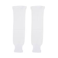 Nouvelles chaussettes de hockey Bauer Knit (blanches)
